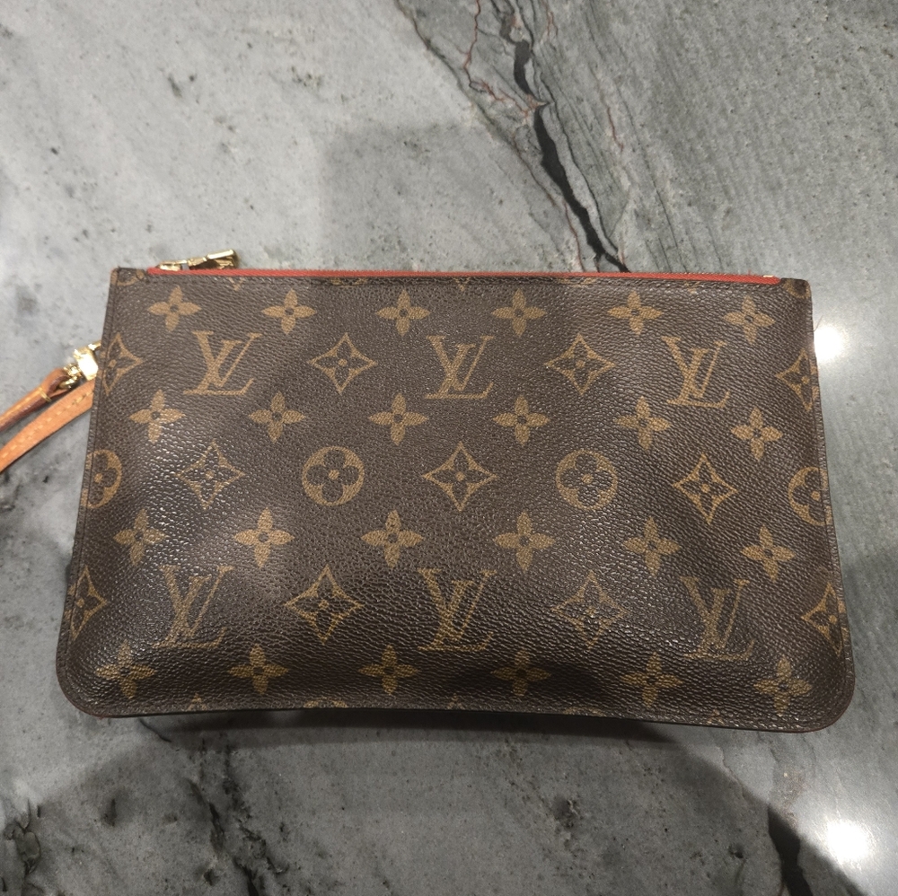 Louis Vuitton Brown Monogram Clutch